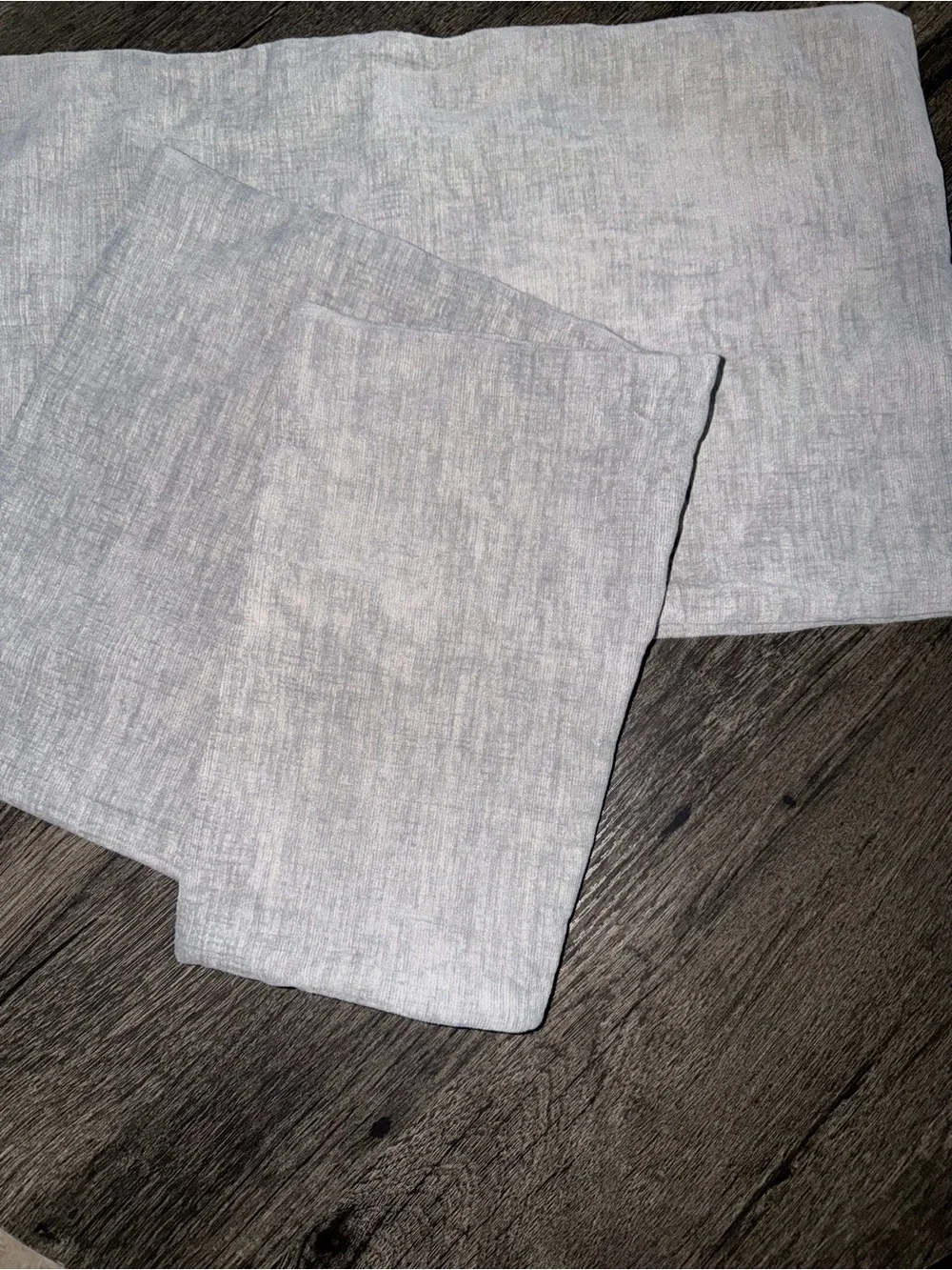 Grey Linen Throw Pillow Covers
